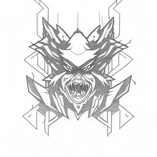 akatsuki tattoo design idea