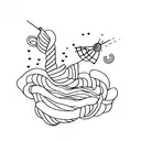 pinky promise tattoo design idea