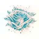 Of course, I can suggest an alternative design without flowers while still capturing the essence of your sister. Here's  tattoo design idea