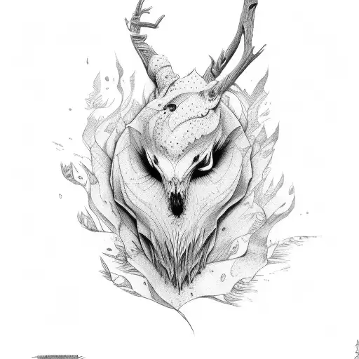 "sisu" driftwood letters tattoo design idea