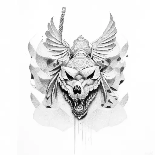  police spain tattoo design idea