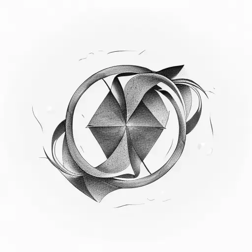 Mobius strip tattoo design idea