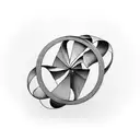 Mobius strip tattoo design idea