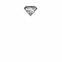 superman logo tattoo design idea