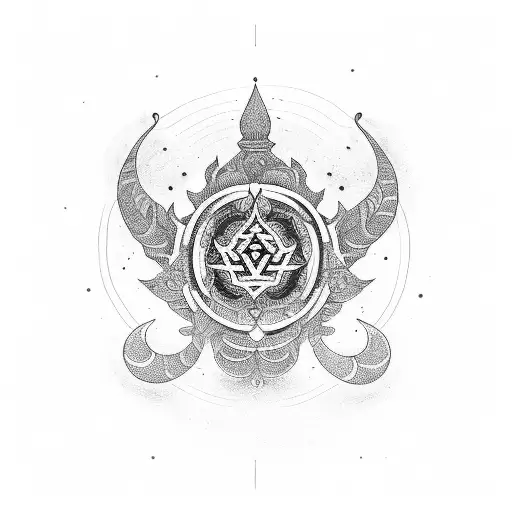 artha dharma karma moksha  tattoo design idea