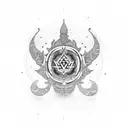 artha dharma karma moksha  tattoo design idea