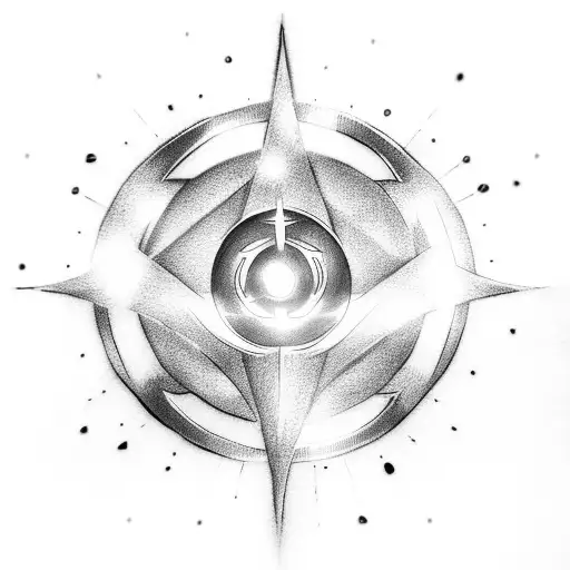 Green lantern flash tattoo design idea