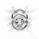 Green lantern flash tattoo design idea