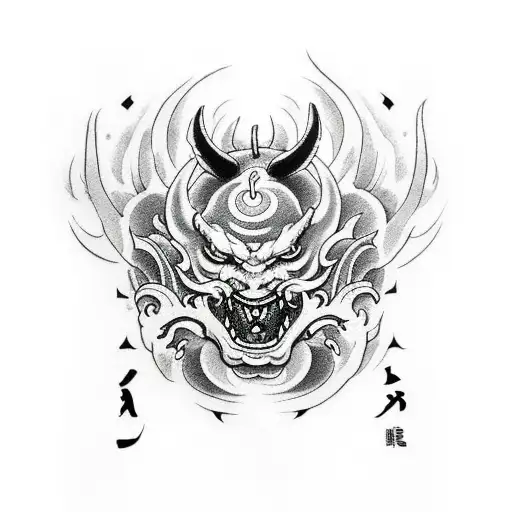 Devil Don't Cry tattoo design idea