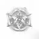 quantum entanglement  tattoo design idea