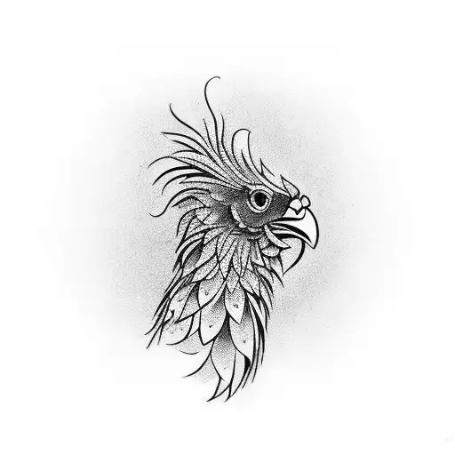gamecock tattoo design idea