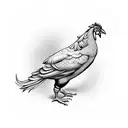 gamecock tattoo design idea