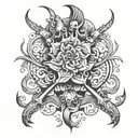 1977 tattoo design idea