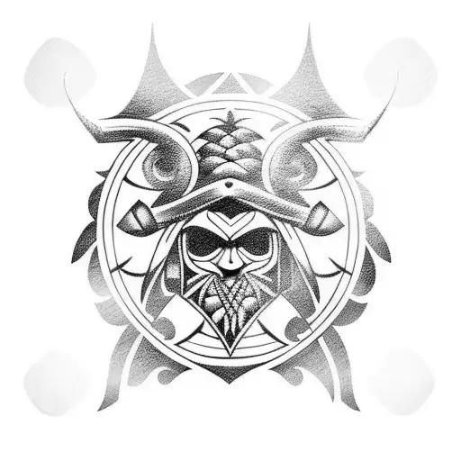 Hawaiian Tribal/ Viking  tattoo design idea