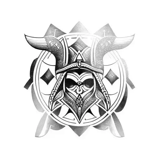Hawaiian Tribal/ Viking  tattoo design idea