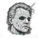 Michael Myers Forearm Tattoo tattoo design idea