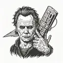 Michael Myers Forearm Tattoo tattoo design idea