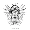 native american tattoo design idea