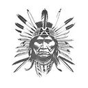 native american tattoo design idea