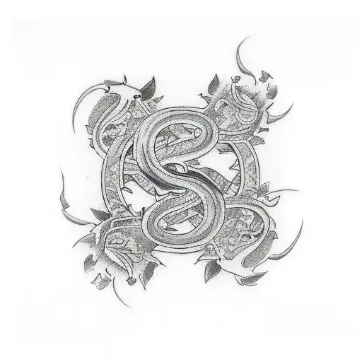 Greed tattoo design idea