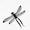 dragonfly tattoo design idea