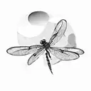 dragonfly tattoo design idea