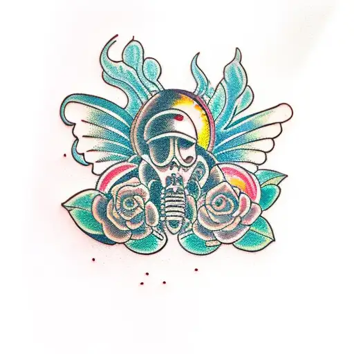 firefly tattoo design idea