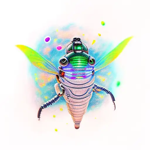 firefly tattoo design idea