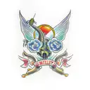 firefly tattoo design idea