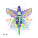 firefly tattoo design idea