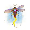 firefly tattoo design idea