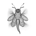 firefly tattoo design idea