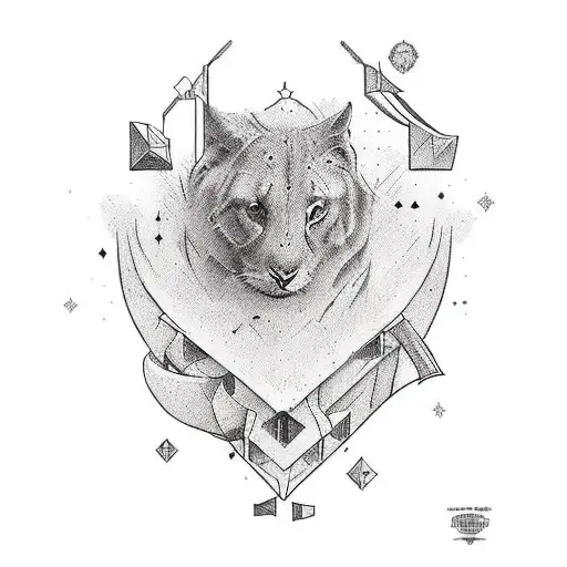 here's an idea for a tattoo design based on Noah Kahn's "All My Love":  The tattoo could feature a silhouette of a perso tattoo design idea