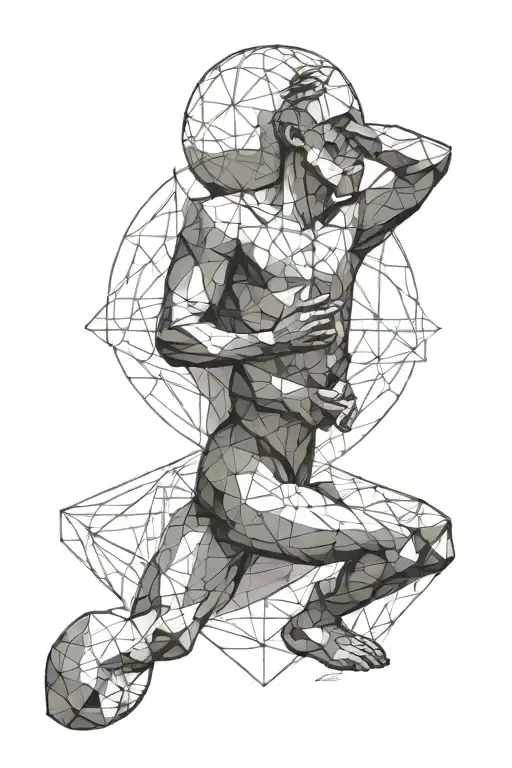 atlas holding the world tattoo design idea