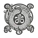 cho ku rei reiki symbol tattoo design idea
