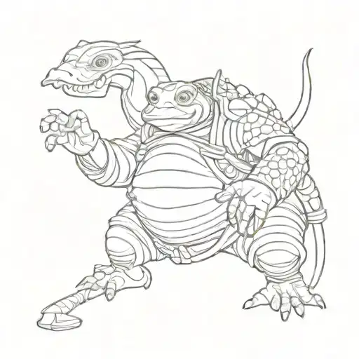 Master Oogway tattoo design idea