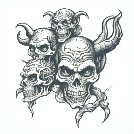 see no evil speak tattoo design idea