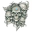 see no evil speak tattoo design idea