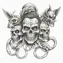 see no evil speak tattoo design idea