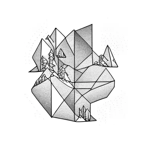 Hiking  tattoo design idea