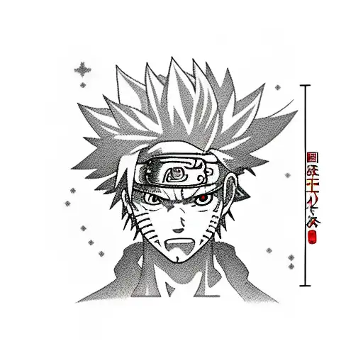 Fuse elements of Sasuke, Naruto, and Itachi with traditional Japanese motifs to create a one-of-a-kind tattoo design tattoo design idea