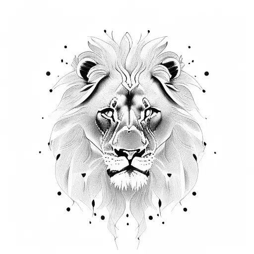 lion, lily, hope, faith, sam, jupiter tattoo design idea