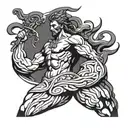 prometheus Greek god tattoo design idea