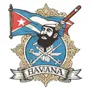 Havana, Cuban flag, cigar tattoo design idea