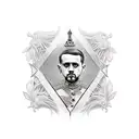 Gavrilo princip tattoo design idea