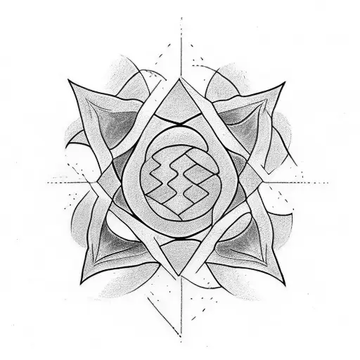four elements  tattoo design idea