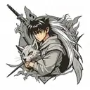 inuyasha tattoo design idea