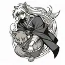 inuyasha tattoo design idea