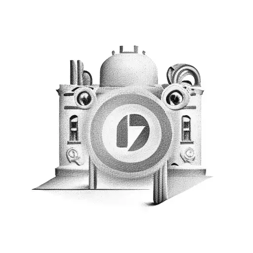 Germany travel memory  tattoo design idea