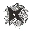 bite mark tattoo design idea